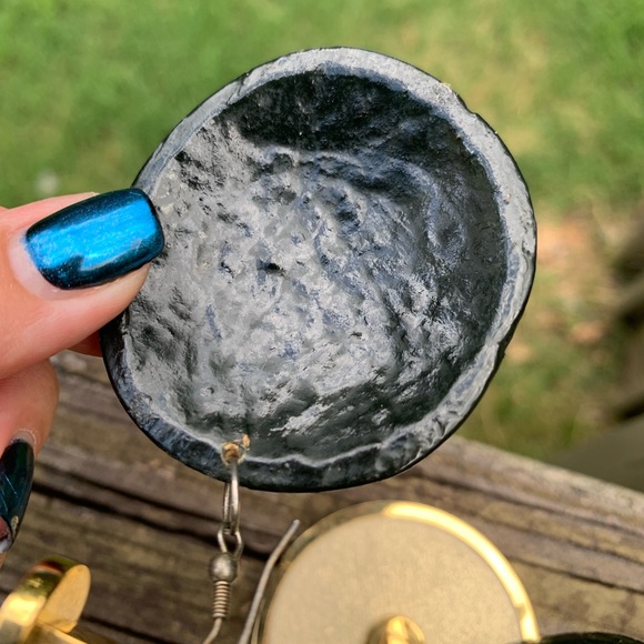 HandMade Hand Painted Earrings - Picture 8 of 8